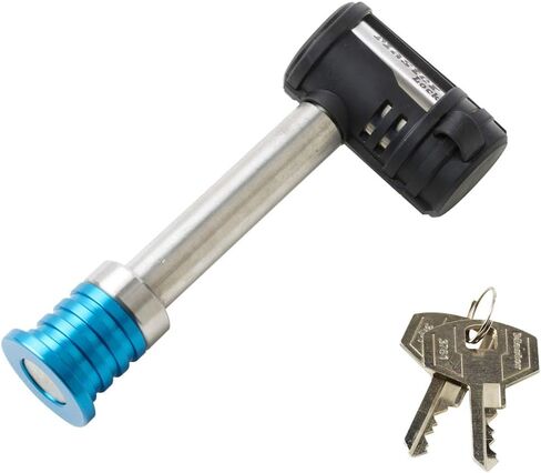 Master Lock 1480DAT Stainless Steel Receiver Lock for 5/8 in. Receiver Hole,Silver in Saudi Arabia
