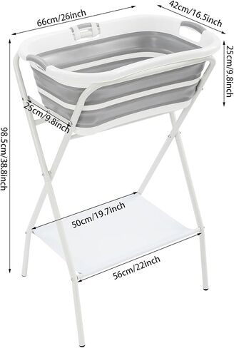 Dog Bathtub 110lbs Foldable Portable Elevated Dog Washing Station in Kuwait