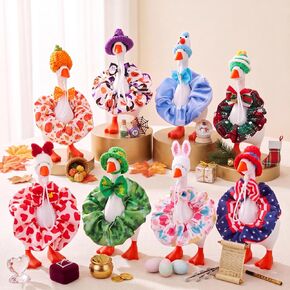 8 Set Desk Goose Outfits 7inch Seasonal Desk Goose Holiday Outfit, Adorable in Kuwait
