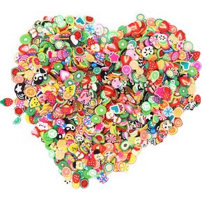 2000 Pcs Fruit Polymer Slices for Slime Nail Art Charms DIY Crafts in Saudi Arabia