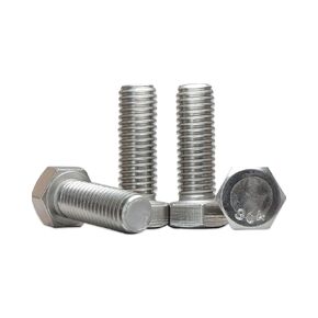 IMScrews Hex 1/2-13 x 5 Long Machine Screws, 304 Stainless Steel Bolts, Pack of 2 in Saudi Arabia