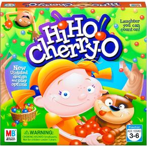 Hasbro Gaming Hi Ho Cherry-O Board Game for 2 to 4 Players Kids Ages 3 and Up (Amazon Exclusive) in Kuwait