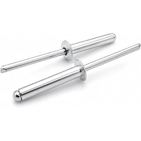25 Qty 304 Stainless Steel Blind Rivets (#6-12) 3/16" Diameter x 3/4" Grip (BCP864) in Saudi Arabia