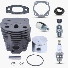 45mm Nikasil Plated Cylinder Piston Pin Ring Decompression Valve Kit For Husqvarna 51 55 Chainsaw Filter #503168301,503 16 83-01 in Kuwait