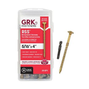 GRK 772691122193 RSS Screws, No Size, Gold, 100 Count in Saudi Arabia