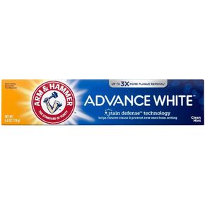 ARM & HAMMER Advance White Toothpaste, Clean Mint, Extreme Whitening 4.3 oz ( Pack of 6) in Kuwait
