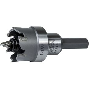 Klein Tools 31852 Heavy Duty Hole Cutter, 7/8-Inch Carbide Hole Cutter Cuts Stainless Steel, Mild Steel, Iron, Copper, Brass in Saudi Arabia