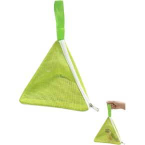 Parrot Triangle Portable Mesh Parrot Bag with Zipper,Hanger, 0.6×0.9Ft in Kuwait