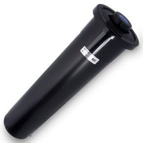 San Jamar EZ-Fit In-Counter Cup Dispenser, Plastic, Universal Disposable Cup Compatibility With Interchangeable Gaskets For Commercial Kitchen, 23.25 Inches, Black in Saudi Arabia