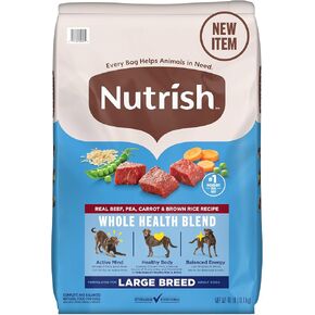 Nutrish Large Breed Dry Dog Food with Beef, 40 lb. Bag (Rachael Ray) in Kuwait