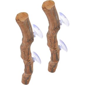 2pcs Reptile Tank Decoration Wood Branch Lizard Perch in Kuwait