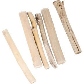 16 Pcs DIY Aquarium Wood Blocks, Natural Beige in Kuwait