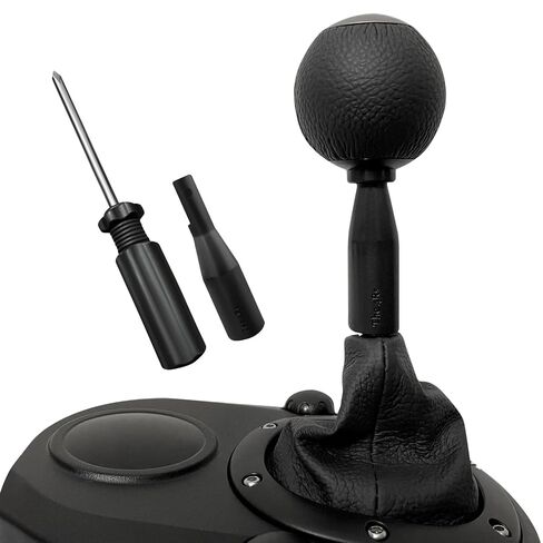 Gear Shifter Adapter Extender Modification for Logitech g29 g920 g923 g27 g25, Lightweight Shift Knob Extension for Enhanced Driving Control, Sim Racing Accessory [4.5cm (1.77") *NEW VERSION] in Kuwait