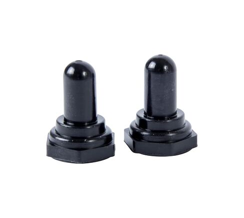 Gardner Bender GSW-20 Electrical Toggle Switch Covers, EDPM Rubber Cover, Moisture, Dust and Dirt Resistant, Pack of 2, Black in Kuwait