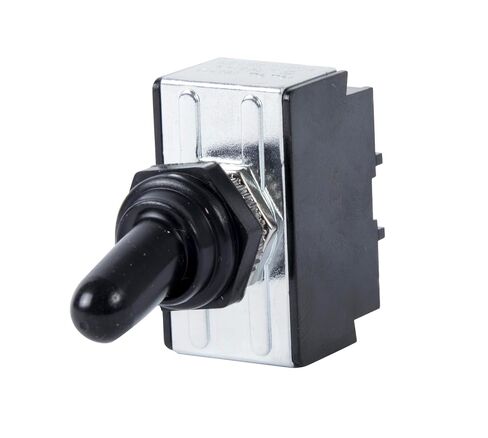 Gardner Bender GSW-20 Electrical Toggle Switch Covers, EDPM Rubber Cover, Moisture, Dust and Dirt Resistant, Pack of 2, Black in Kuwait