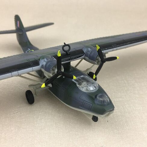 Simulation Alloy Aircraft Model 1:144 WW2 UK RAF Classic PBY 5 Catalina Fighter Aircraft Model in Kuwait