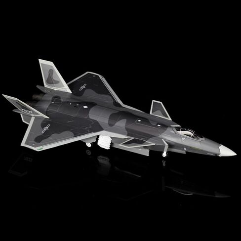 Simulation 1:72 Alloy Liberation Army Air Force Chengdu J-20 Fighter Model Display in Kuwait
