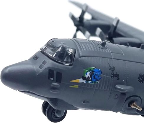 AC-130 Fighter Airplane Model 1/200 Diecast Military Models for Collection Gift in Kuwait