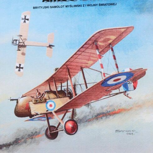 DIY 1/33 British Airco DH.2 One-Seat Biplane Fighter Paper Model (Unassembled Kit) in Kuwait
