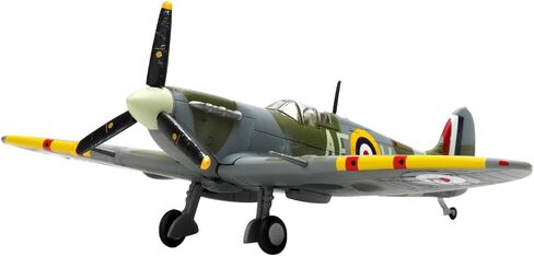 Alloy UK Air Force Supermarine Spitfire Mk Vb Fighter Aircraft Model 1:72 Simulation Science Exhibition Model in Kuwait