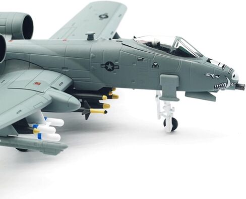 Alloy United States Air Force A-10 Thunderbolt II Warthog Attack Aircraft Aircraft Model 1:100 Simulation Science Exhibition Model in Kuwait