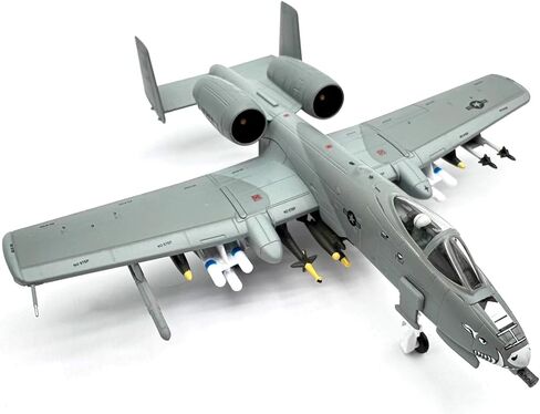 Alloy United States Air Force A-10 Thunderbolt II Warthog Attack Aircraft Aircraft Model 1:100 Simulation Science Exhibition Model in Kuwait