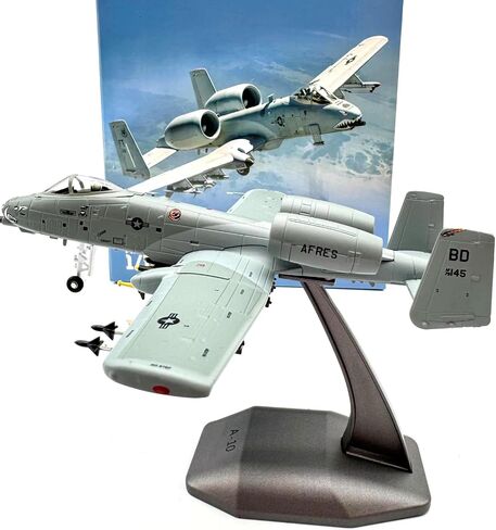 Alloy United States Air Force A-10 Thunderbolt II Warthog Attack Aircraft Aircraft Model 1:100 Simulation Science Exhibition Model in Kuwait