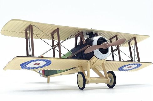 1/72 Scale WWI French Air Force SPAD S.XIII Biplane Propeller Fighter Plane Model for Collection in Kuwait