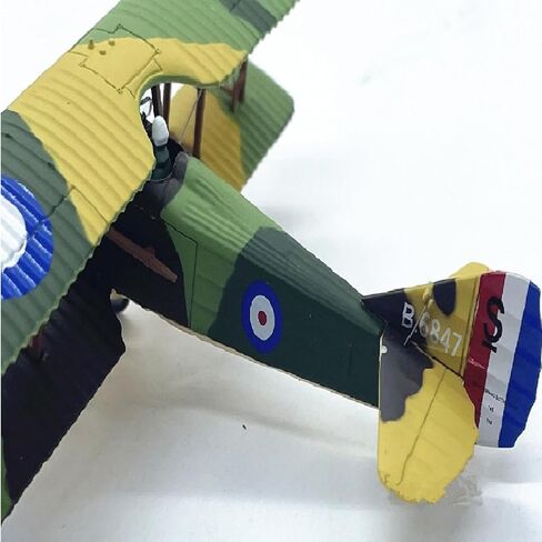 1/72 Scale WWI French Air Force SPAD S.XIII Biplane Propeller Fighter Plane Model for Collection in Kuwait