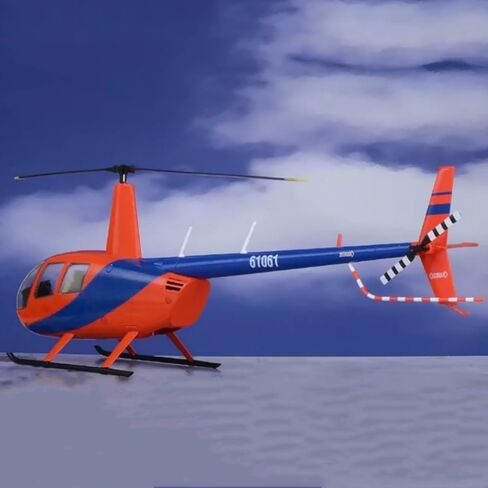 Simulation Alloy Aircraft Model 1/32 Scale R44 Raven Helicopter Aircraft Plane Model Collection in Kuwait