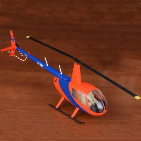 Simulation Alloy Aircraft Model 1/32 Scale R44 Raven Helicopter Aircraft Plane Model Collection in Kuwait