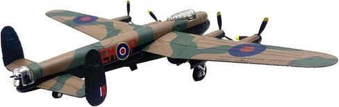 Alloy WWII Royal Air Force Avro Lancaster Bomber Aircraft Model 1:144 Simulation Science Exhibition Model in Kuwait