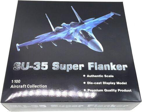 Alloy Russian SU35 Fighter Aircraft Fighter Model 1:100 Scale, Alloy Aircraft Model for Collection Displaying in Kuwait