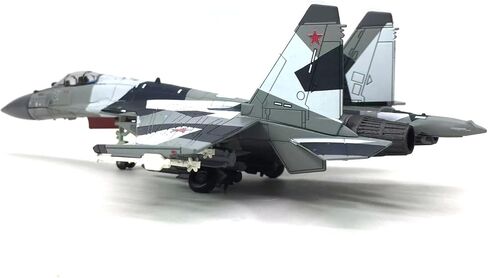 Alloy Russian SU35 Fighter Aircraft Fighter Model 1:100 Scale, Alloy Aircraft Model for Collection Displaying in Kuwait