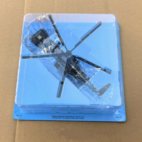 Alloy Italian Air Force HH-3F Pelican Helicopter Model 1:100 Simulation Science Exhibition Model in Kuwait