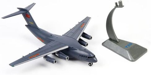 1/260 Scale Alloy Y-20 Transport Airplane Military Model Simulation Military Aircraft Model for Collection Gift in Kuwait