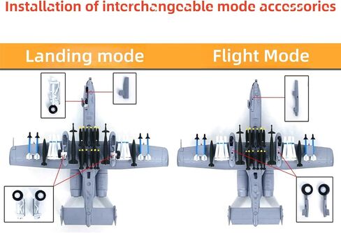 Simulation Alloy Aircraft Model 1:100 US A-10A Attack Plane Airplane Model in Kuwait