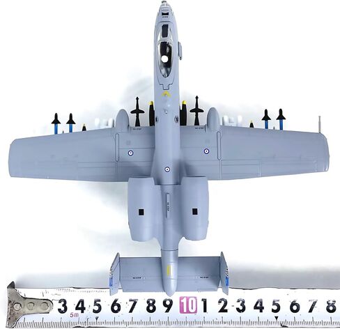 Simulation Alloy Aircraft Model 1:100 US A-10A Attack Plane Airplane Model in Kuwait