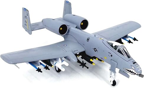 Simulation Alloy Aircraft Model 1:100 US A-10A Attack Plane Airplane Model in Kuwait