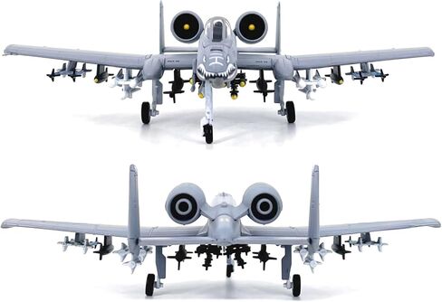 Simulation Alloy Aircraft Model 1:100 US A-10A Attack Plane Airplane Model in Kuwait