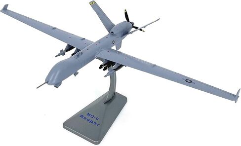 Simulation Alloy Aircraft Model 1/72 Scale US Air Force MQ-9 Reaper UAV Model in Kuwait