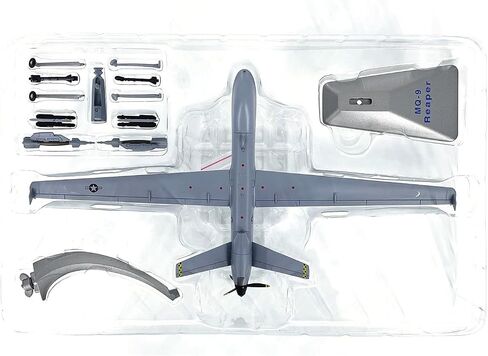 Simulation Alloy Aircraft Model 1/72 Scale US Air Force MQ-9 Reaper UAV Model in Kuwait