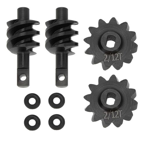 MEUS Racing SCX24 2-12T Overdrive Differential Gear Helical Diff Gears Set for Axial SCX24 Deadbolt C10 JLU Gladiator Bronco 1/24 RC Crawler Car Upgrade Parts, 2 Sets in Kuwait