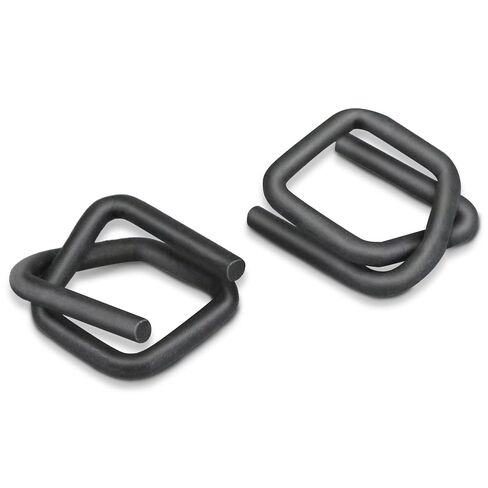 NVOYAJUAN Heavy Duty Phosphate Wire Buckle for 3/4" Width Cord Strapping (Pack of 100)-Wire Buckles With Phosphate Coating in Kuwait