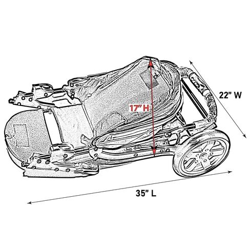 Pet Gear No-Zip AT3 Pet Stroller for Cats/Dogs, Platinum in Kuwait