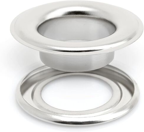 مجموعة أدوات حلقة معدنية مقاس 3/4 بوصة من CRAFTMEMORE، أداة إعداد ثقب الثقب ومجموعة من 10 حلقات تثبيت (3/4 بوصة (19 مم) القطر الداخلي) in Kuwait