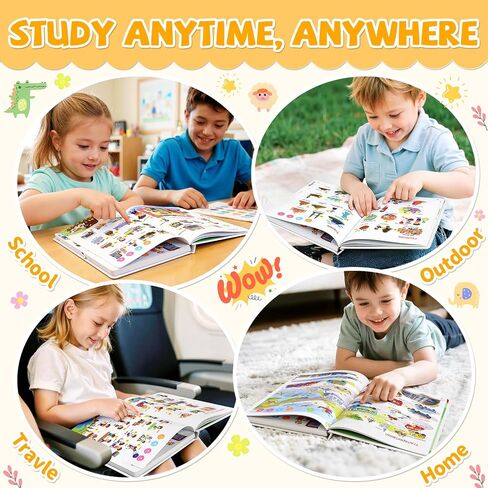 500 Word Sound Book for Kids Ages 2-8, Interactive English Learning in Kuwait