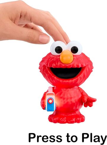 Little Tikes Story Dream Pals Sesame Street Elmo, Interactive Story Telling 4" Figure with Bonus Story Cartridge, Talks, Lights Up, Key Chain, Ages 3+ in Kuwait