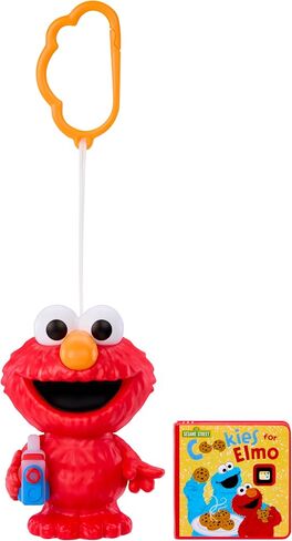 Little Tikes Story Dream Pals Sesame Street Elmo, Interactive Story Telling 4" Figure with Bonus Story Cartridge, Talks, Lights Up, Key Chain, Ages 3+ in Kuwait