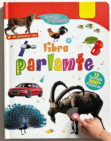 Spanish & English Bilingual Sound Book, Interactive Toddler Book in Saudi Arabia
